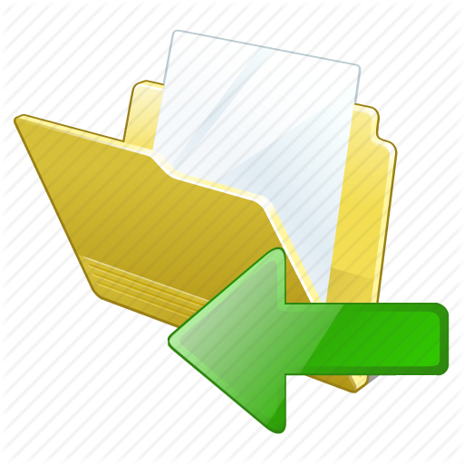 Actions File Import Icon - Crystal Project Icons 