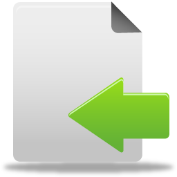 Download, file, import icon | Icon search engine