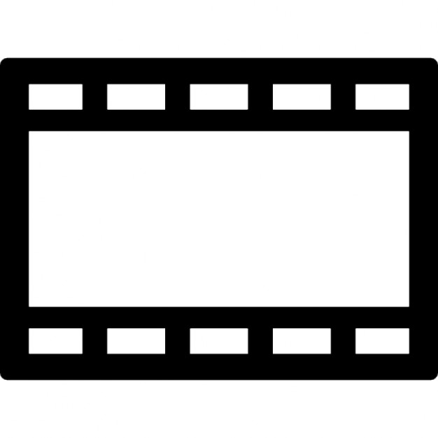 Movie video camera film strip icon Royalty Free Vector Image