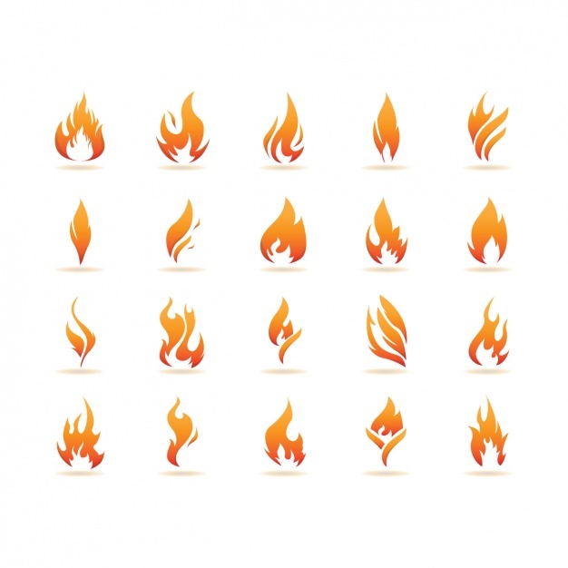 Elements of Vivid flame vector Icon 03 - Vector Icons free download