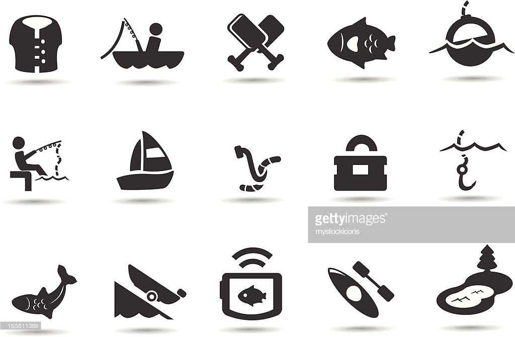 fish icon - stock vector | Illustrations | Icon Library | Icons, Fish 