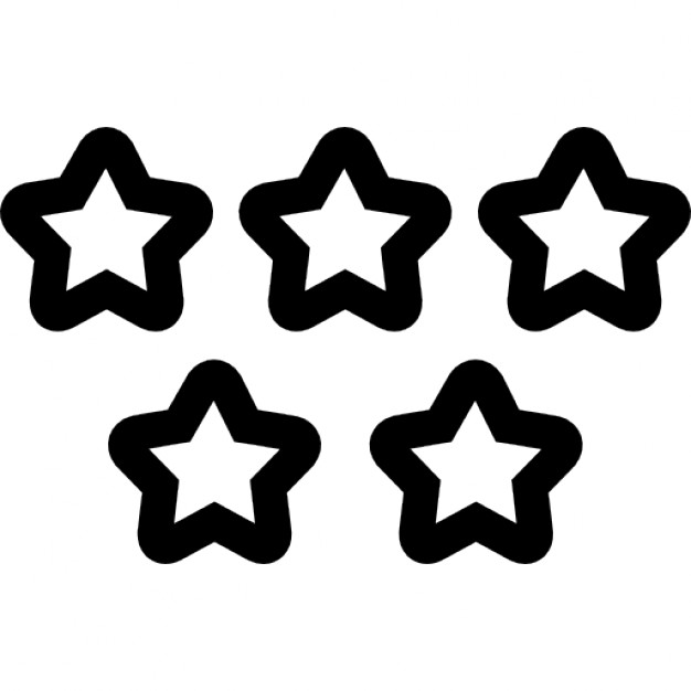 Five Stars Icons