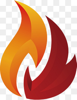 Hot Fire Flame Icon Vector Illustration Design Graphic Royalty 