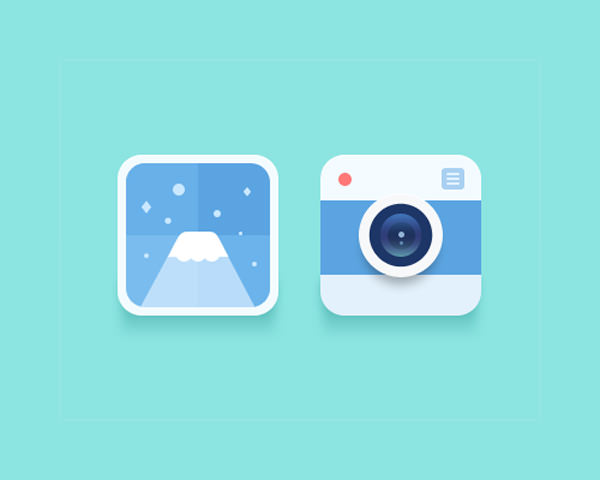 Cute app icon stock image. Image of icon, gift, notebook - 34980189