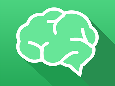 Brain, games, red icon | Icon search engine