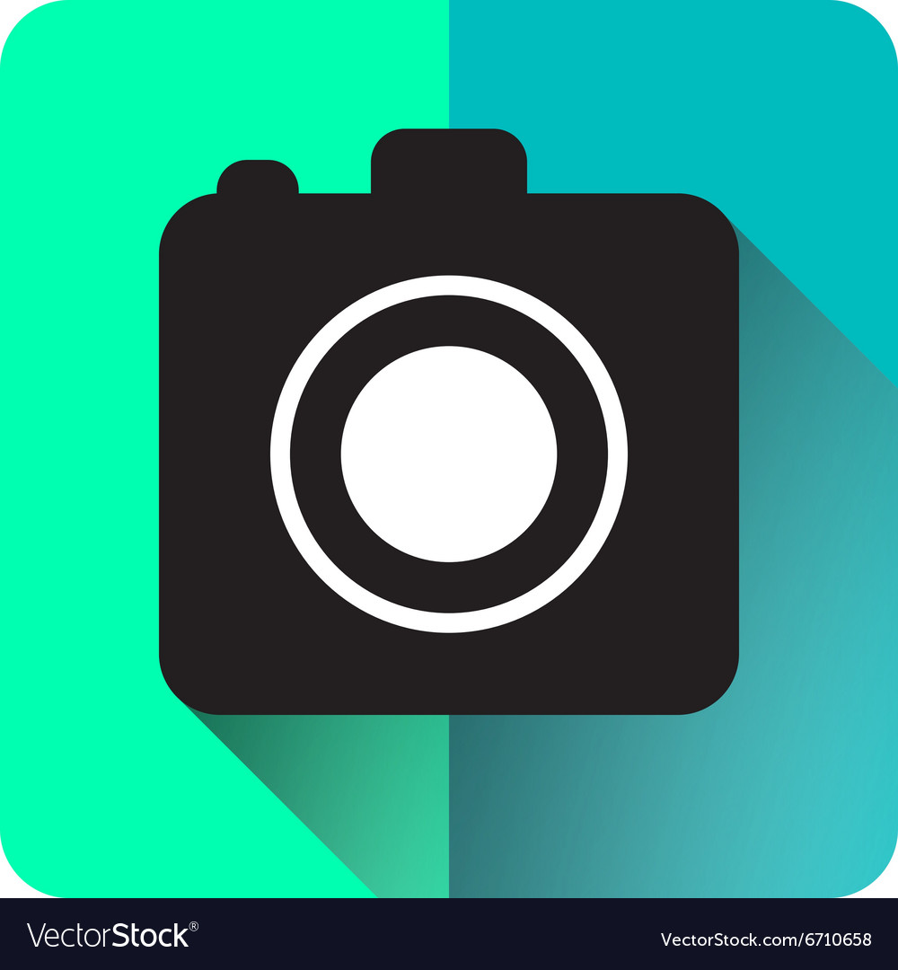 Video camera flat icon stock illustration. Illustration of media 