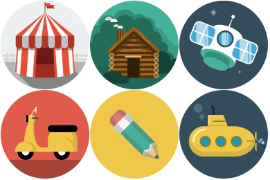 Flat icons by Nick Frost - Dribbble