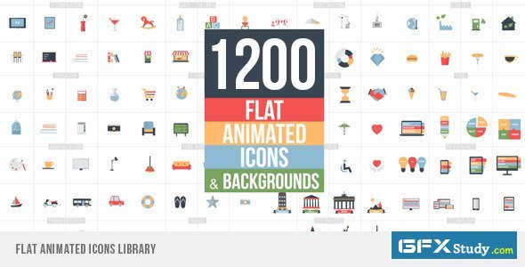 2,000 Delicious and Colorful Flat Icons from Squid Ink - only $35 