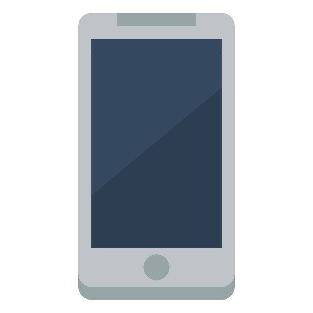 OnlineLabels Clip Art - Phone Icon Flat