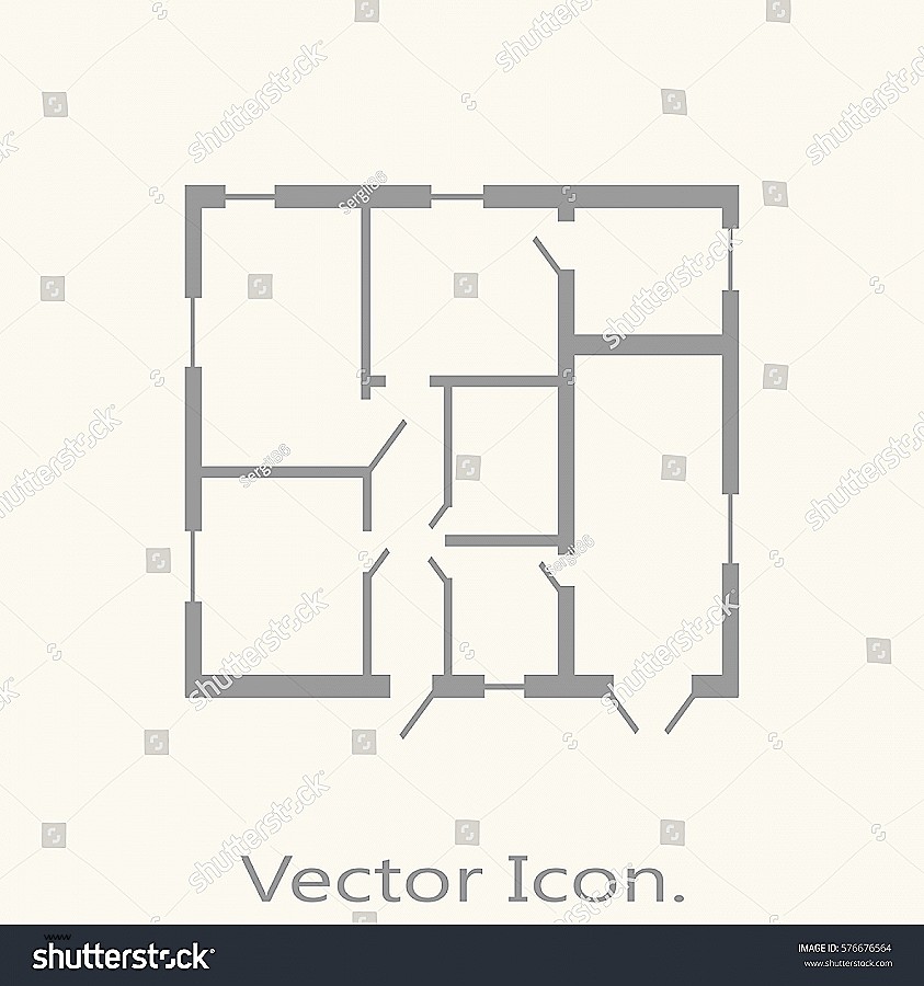 sliding door symbol floor plan - Google Search | Interior Design 
