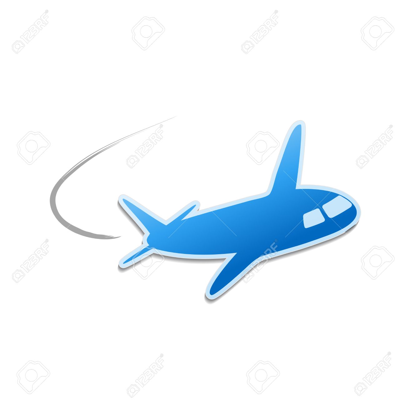 Flying plane sign. side view. flat style black icon on vectors 