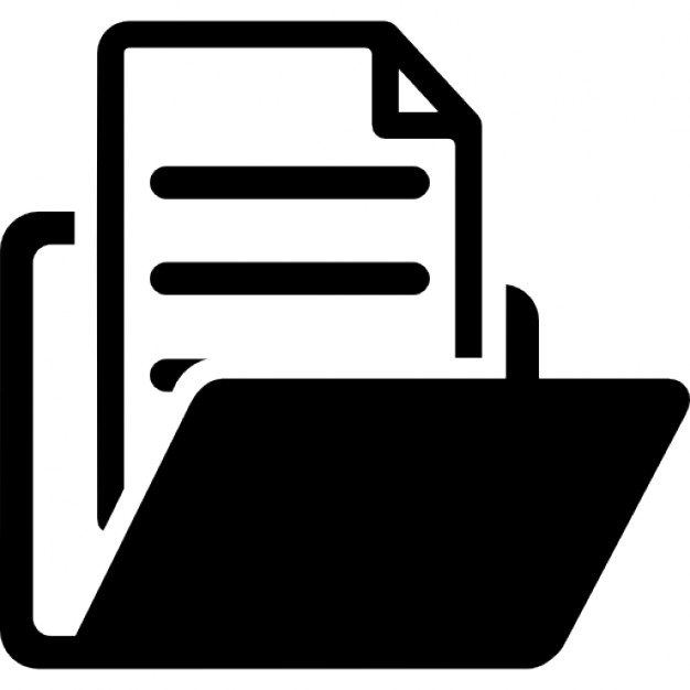 Folder, open, File icon