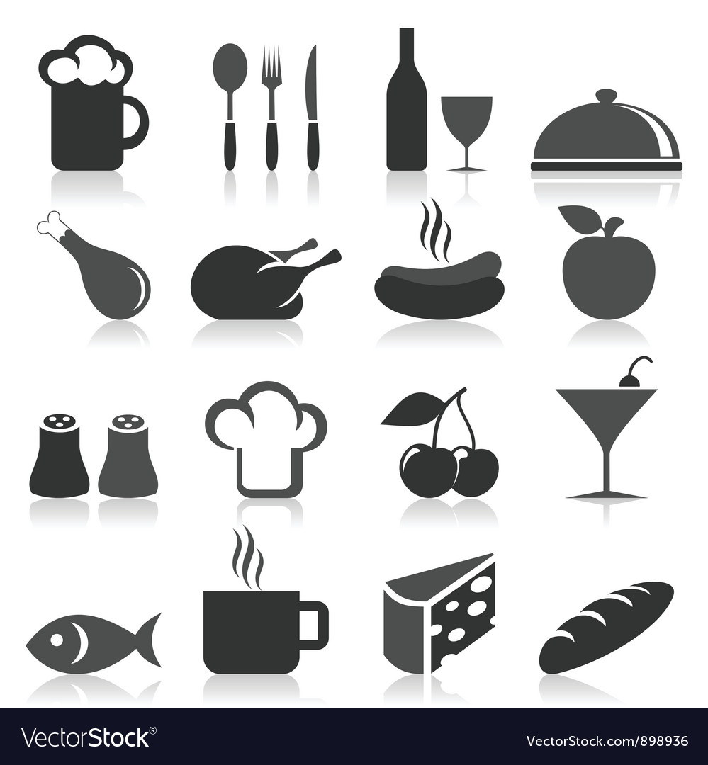 Free Line Food Vector Icon Set - Download Free Vector Art, Stock 