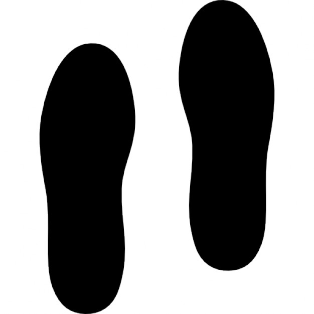 Human Footprint Icon Stock Vector Art  More Images of Barefoot 