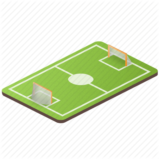 Football field in perspective Icons | Free Download