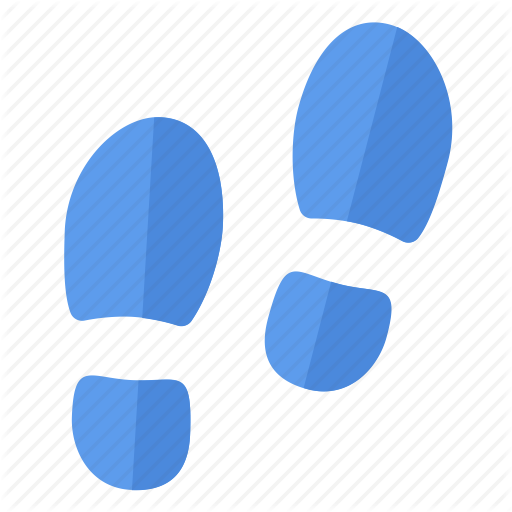 Footsteps icons | Noun Project