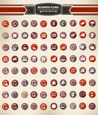 1365  Business Icons - Free Vector EPS, AI Illustrator Format 