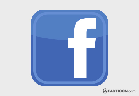 Facebook logo with rounded corners Icons | Free Download