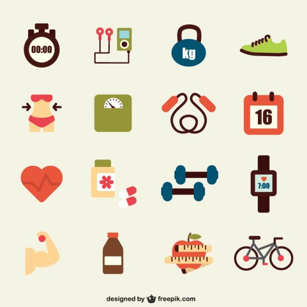 Health icons Vector | Free Download