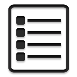 Clipboard List Icon Outline Filled - Icon Shop - Download free 