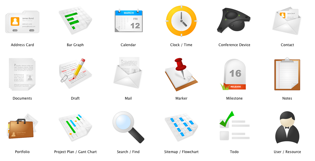 Project Manager - Free business icons