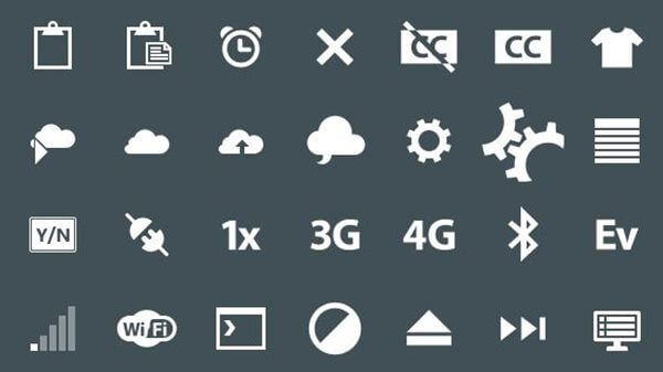 Free icons pack - Vector line and solid Icons collection pack for 