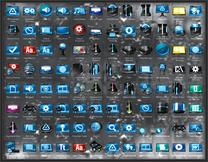 Twoo: Free Icon Set - Invaders Themes