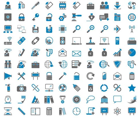 Free Vector Icons Font For Web and Apps (100 Icons) | Fonts 