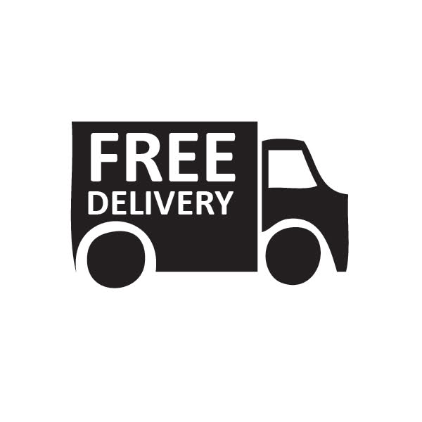 Black free shipping icon - Free black free shipping icons