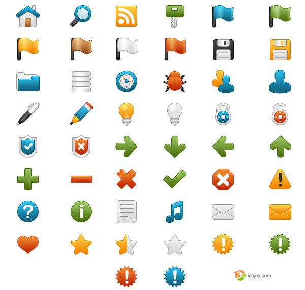 Free icon sets for your website