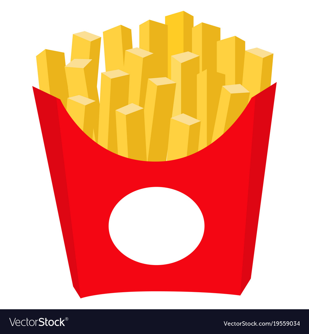 FRENCH FRIES VECTOR ICON - Download at Vectorportal