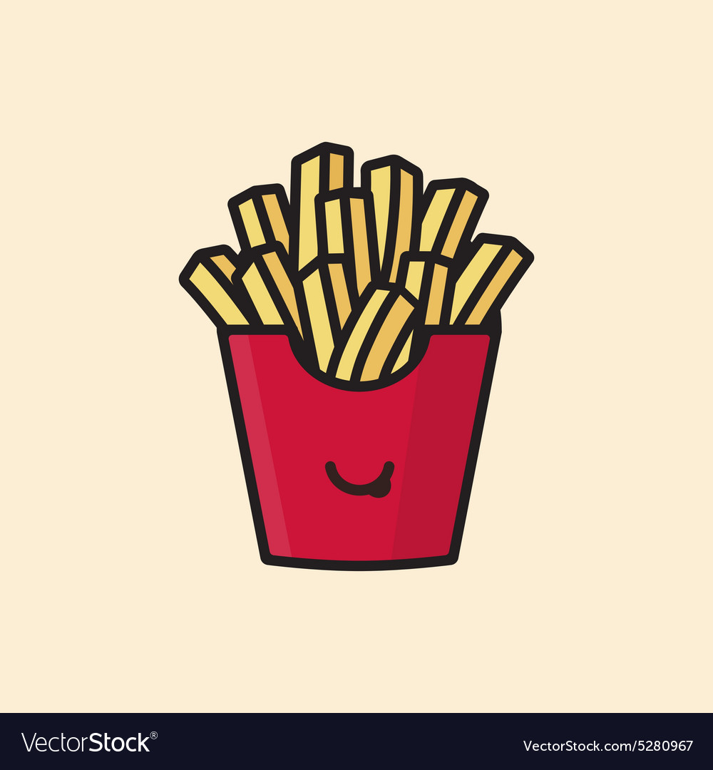 French fries - Free food icons