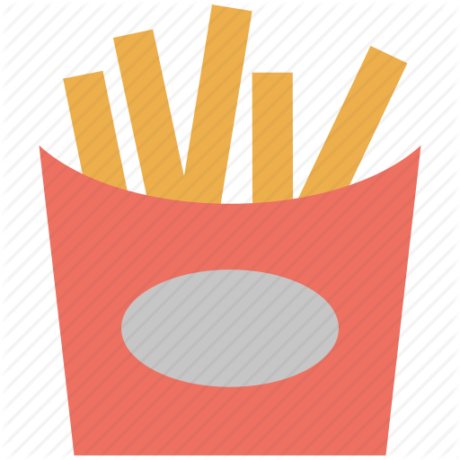 French fries - Free food icons