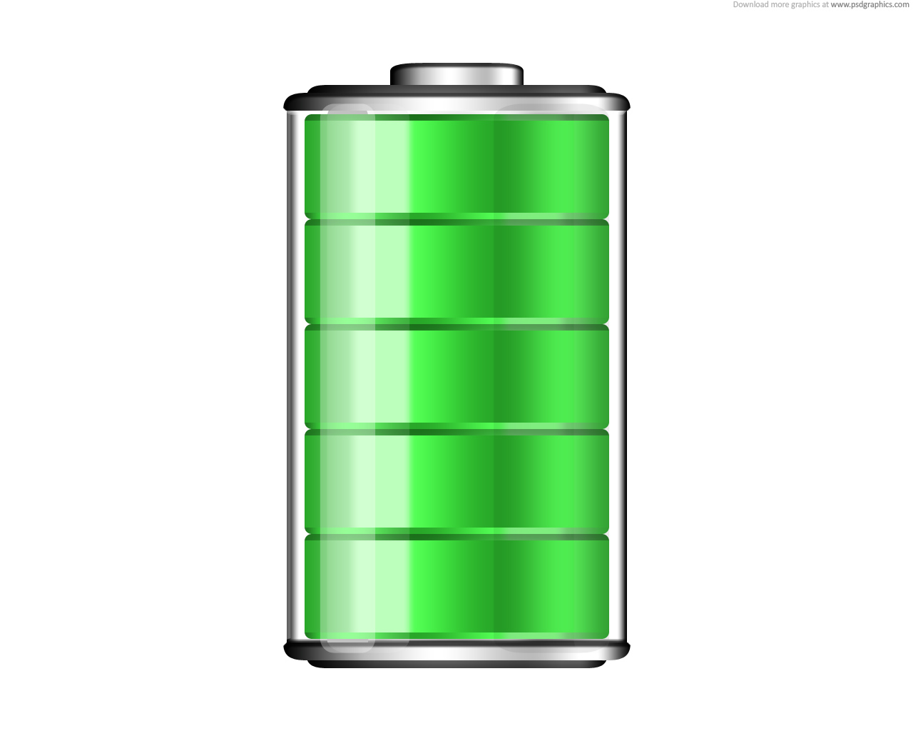 Download : Full battery icon - Vector Graphic