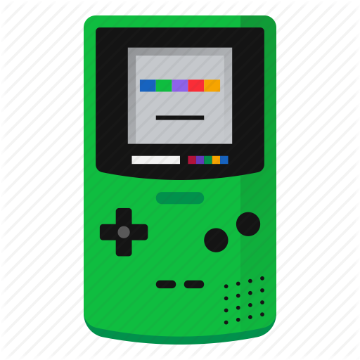 Vector Gameboy Icon. Isolated On White Stock Vector - Illustration 