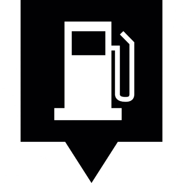 Flat Gas Station Icon Vector Art | Getty Images
