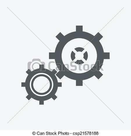Gear icon vector | Download free