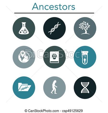 Free white genealogy icon - Download white genealogy icon