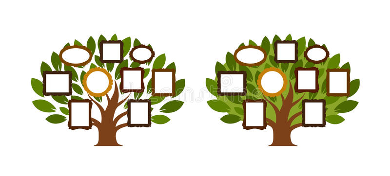 Family tree icons Vector | Free Download