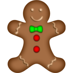 Gingerbread man Icon | Christmas Iconset | Daniele De Santis