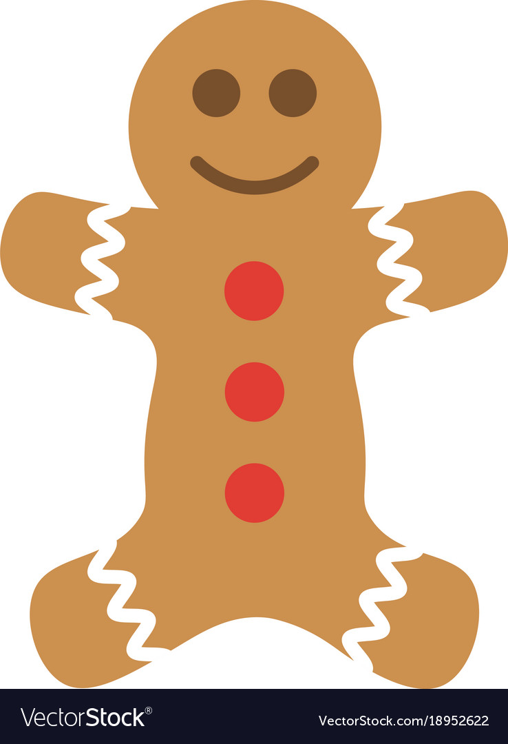 cute gingerbread man icon  Free Icons Download
