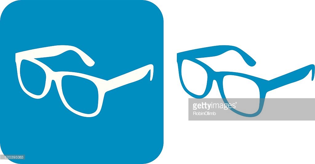 Laboratory glasses isolated icon Royalty Free Vector Image