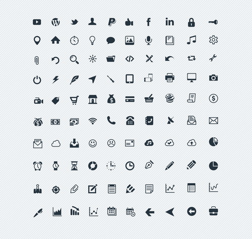 Check out Financial Glyph Icon Set by Pixellion on Creative Market 