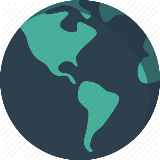 Flat globe icon, Flat Icons, Globe PNG Image and Clipart for Free 