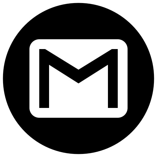 black-white android gmail login | Icon2s | Download Free Web Icons
