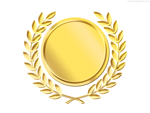 Achievement, award, awards, badge, best, first, gold, medal, one 