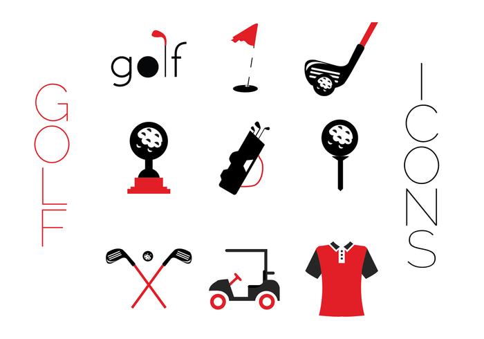 Golf Flag Icon. Golf Flag Vector Isolated On White Background 