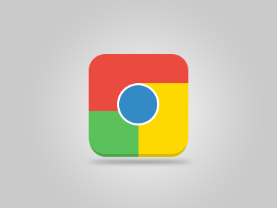 Chrome Icon Blue/Black MkII by jrathage 