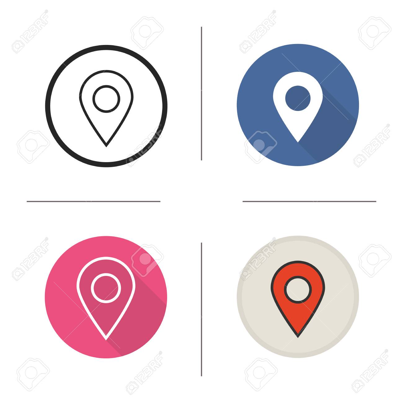Map Pinpoint Icon - free download, PNG and vector