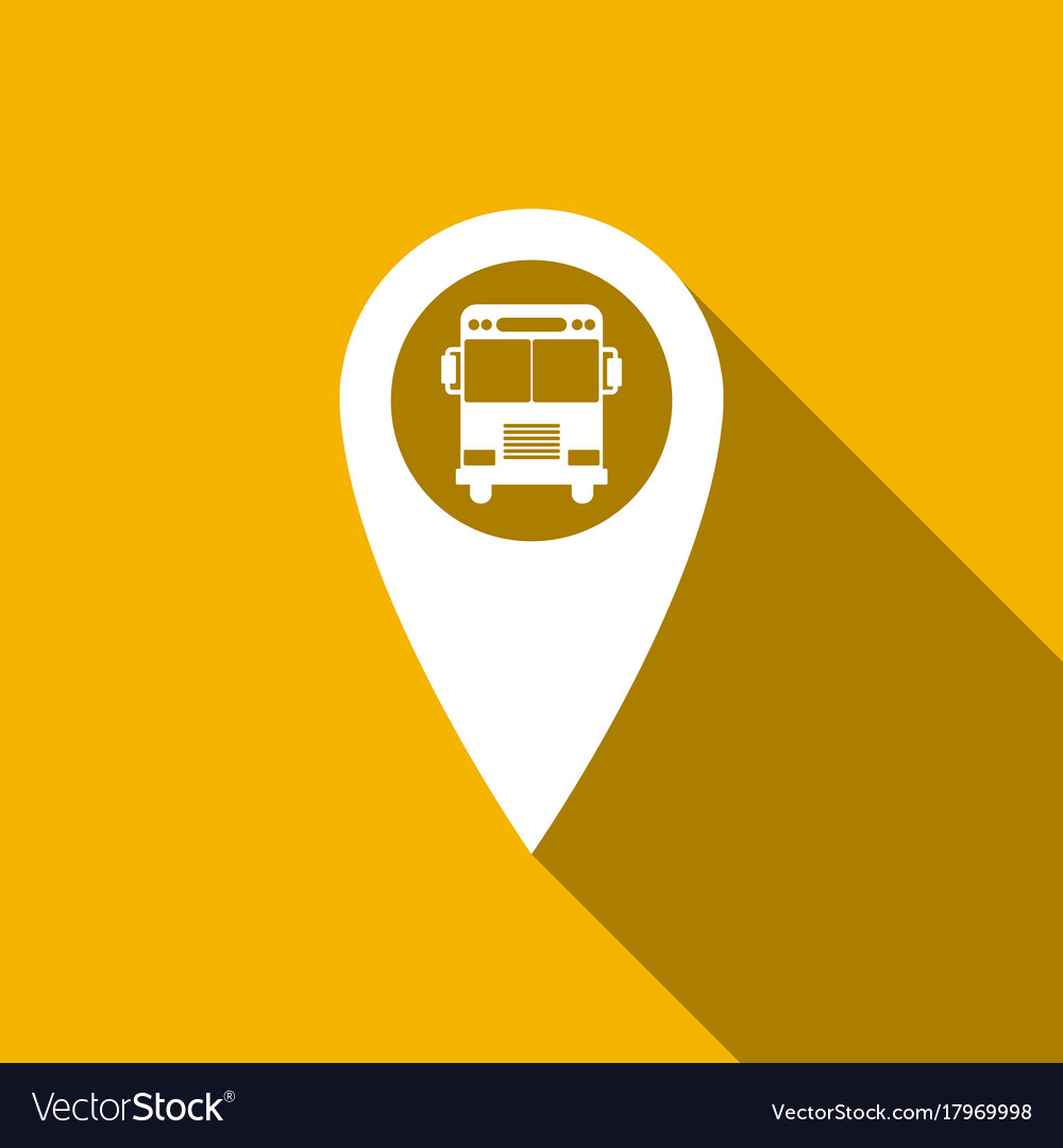 Autobus, bus, direction, map, navigation, traveling icon | Icon 